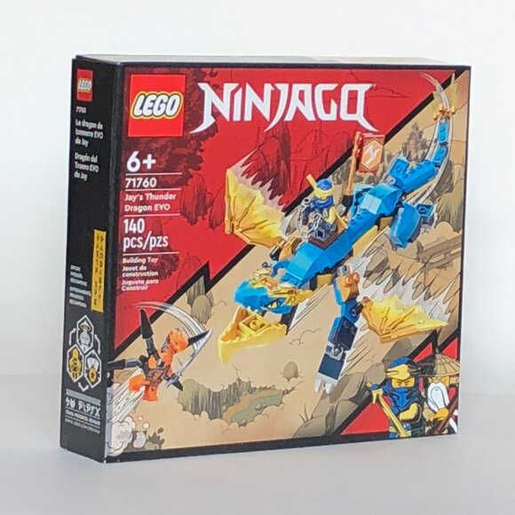 Brand New Lego NINJAGO Jay’s Thunder Dragon EVO 71760 - Picture 7 of 9